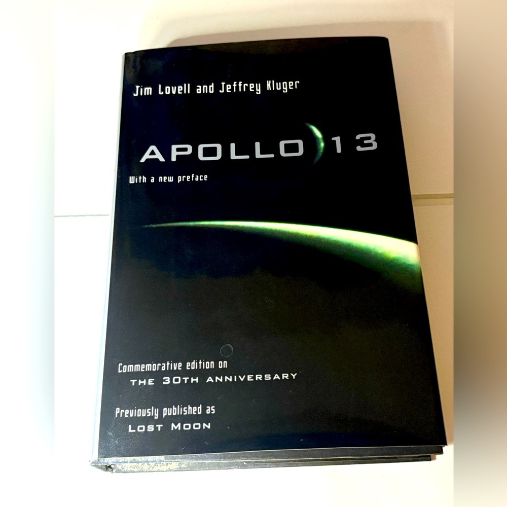 Jim Lovell Apollo 13 Autograph Book